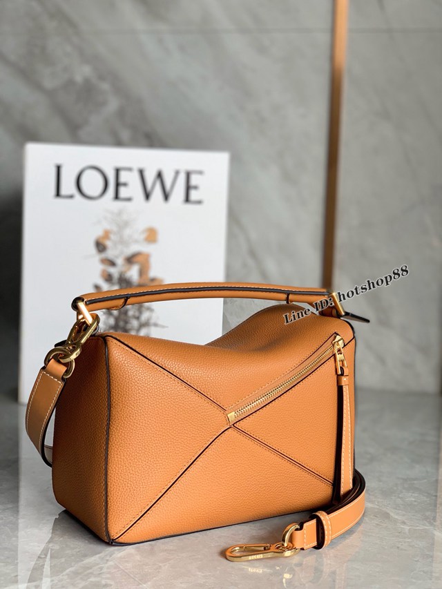 Loewe羅意威Puzzle女款系列小號幾何包 手提肩背斜挎女包 10172 lyw1493